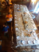 The massive table at Granon