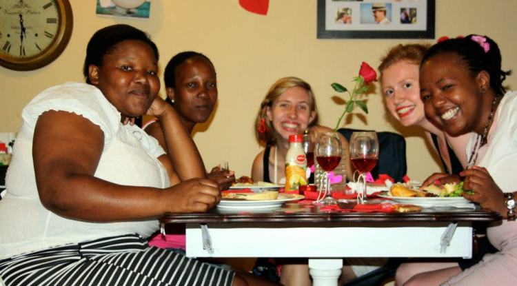 Nonjabs, Wendy, Me, Anna, Karabo (Sam and Gugu couldn't make it.)