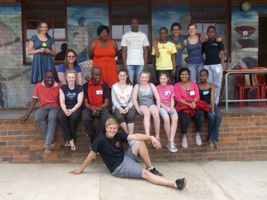 The volunteers at one of the Holiday clubs