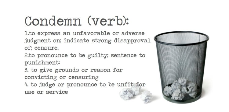 condemn
