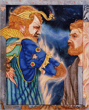 The Enchanter and the King have a face-off in book 2